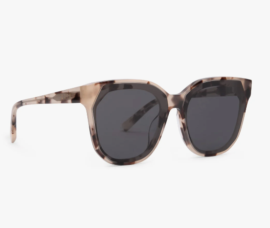 DIFF Gia Cream Tortoise Sunglasses