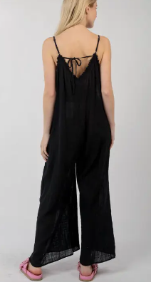 Frayed Hem Romper